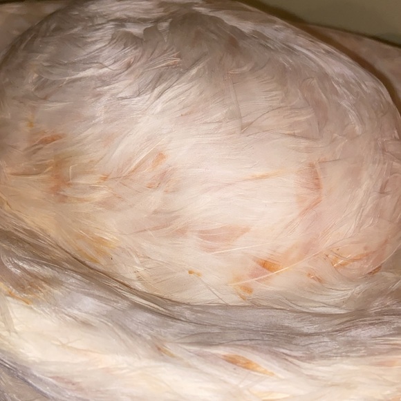 Totally Feathered Jack McConnell Dress Church Hat - Picture 12 of 16